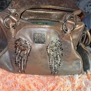 Miss me sparkle wing handbag  vguc